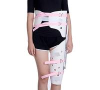 MYUYEE Foot Support, Ankle Brace Leg Support, Hip Joint Brace Adjustable Hinged Hip Abduction Orthosis Protector Waist Leg Brace Femur Injury (Right)
