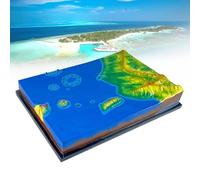 MYUYEE Geography Landform Model for Geology Class Teaching Demonstration Tool, Fresh Texture for Enhanced Learning, Ideal Educational Resource