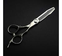 MYUYEE Hair Cutting Scissors, Professional Japan 440C 6 Inch Upscale Matte Cutting Barber Haircut Thinning Shears Hairdressing Scissors By (Thinning)
