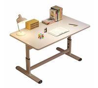 MYUYEE Height Adjustable Standing Deskergonomic Home Office Desk For Computer & Gaming Adjustable Lift Writing Workstation Modern Standup Desk For Improved Posture (White-80 * 60Cm)