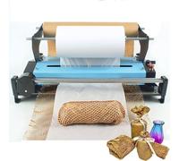 MYUYEE Honeycomb Packing Paper Roll Dispenser, Adjustable Stretch/Speed 0-25m/min/Automatic Paper Ejection for Protective Cushioning Wrap, for Small Business