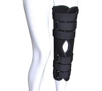 MYUYEE Knee Brace Adjustable Post, Knee Brace Support, Steel Medical Immobilizer Knee Support Orthopedic Guard Protector For Knee Fracture Ligament Relaxation, Meniscus Injury (C(L))