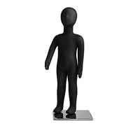 MYUYEE Mannequin Torso Dress Form Mannequin Body 1 2 3 4 5 6 7 8 9 10 11 12 13 14 Years Old Child Mannequin for Sewing Pinnable Flexible Full Body Dress Form for Baby,Black-14 years old