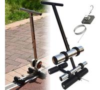 MYUYEE Manual Floor Tape Applicator, Tape Pasting Marking Machine, Tape Marking Machine Hand-Push, For Wall Packing Floor Warehouse Gym