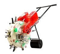 MYUYEE Manual Seeder Planter Garden Seeder Spreader and Fertilizer Applicator, Row Planter Precise Seeding Machine Hand-Push Seeder for Corn Soy Peanut Cotton Soybean,5 Mouths