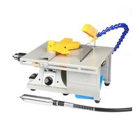 MYUYEE Mini Grinding & Cutting Machine, Versatile Lapidary Rock Grinder Polisher, Table Saw Stone Polisher For Jade Engraving, Benchtop Jewelry Tools