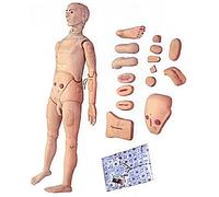 MYUYEE Multi Functions Patient Care Manikin Teaching Model Nursing School Patient Care Full Body for Students Education Teaching Training Skills, 170cm (By Air Transport)