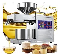 MYUYEE Oil Press Extractor, 820W Hot and Cold Press Automatic Motor for Pressing Peanuts, Almonds, Pepper Seeds, Olive Kernels Suitable for Home and Commercial