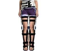 MYUYEE Orthosis Foot Drop,Knee Support Brace - Hip Knee Ankle Foot Orthosis Braces With Walking Boots For Hip Fracture Rehabilitation Equipment For Women And Men (Both S)
