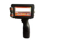 MYUYEE Portable Inkjet Coder, 25 Language 12.7Mm Logo Qr Code Serial Number Portable Date Printer Hand Jet Handheld Thermal Inkjet Printer (Printer 1 Black Ink01)