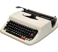 MYUYEE Portable Manual Typewriter - Nostalgic Writing Tool For Writers, Easy To Use, Classic Gift, Retro Design For Creative Minds
