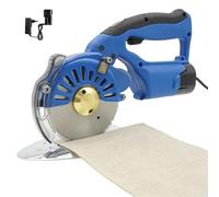 MYUYEE Rechargeable Cordless Electric Rotary Scissors for Fabric Leather Carpet, Multilayer Fabric Cutter with 5 Speeds, Quick & Smooth Cutting for Sewing Craft DIY (size_name 125B)