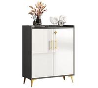 MYUYEE Shoe Cabinet Storage Hallway Shoe Storage Cabinet For Entryway, Freestanding Tipping Bucket Shoe Rack Organizer, With 3 Flip Drawers, For Entryway, Ha(60Cm/24Inch)