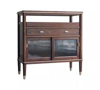MYUYEE Sideboard Modern Simple Dining Sideboard Solid Wood Tea Cabinet Coffee Bar Storage Cabinet Wall Storage Cabinet Cupboard