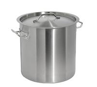 MYUYEE Stainless Steel Stock Pot - Versatile Soup Pot & Fryer With Lid, Ideal For Kitchen & Outdoor Cooking, Durable Cookware For All Cooking Needs (One Color-36Cm*36Cm)