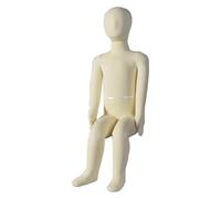 MYUYEE Students Mannequin Children'S Sit Mannequin For Shop Window Display, Body Sewing Dress Form With Soft Arms & Legs, 1-9 Years Old (1 Years Old)