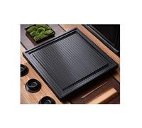 MYUYEE Tea Table Tray For Coffee Table Home Modern Simple Drainage,Square Pot Office Coffee Table Serving Trays For Party (One Color Medium)