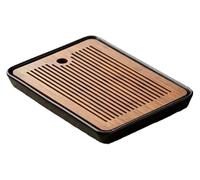 MYUYEE Tea Tray Chinese Style Serving Tray, For Tea Trays Tea Set Table Serving Tray, Home Office (C)