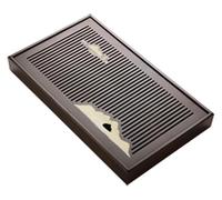 MYUYEE Tea Tray Detachable Structure, Tea Tray For 2 People, Decorative Serving Tray For Home, Office, Teahouse (30 * 18Cm)