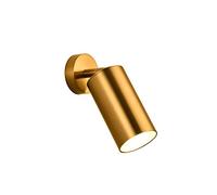 MYUYEE Wall Mounted Light Nordic Creative Brass Iron Metal Wall Light E27 Edison Bedroom Bedside Lamp Rotate Fixture Balcony Bar Corridor Wall Sconce Indoor