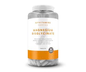 Myvitamins 1000mg Bisglycinate Tablets | High-Absorption Chelated Glycinate Supplement | Muscle Recovery, Sleep, Fatigue & Energy Support | Vegan Tablets | 90 Count