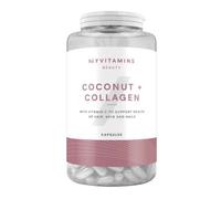 MYVITAMINS COCONUT + COLLAGEN VITAMIN C HEALTHY HAIR SKIN NAILS 180 CAPSULES