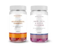 Myvitamins Gummy Bundle (Hair, Skin and Nail + Multivitamins)