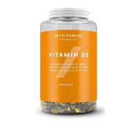 MYVITAMINS VITAMIN D3 IMMUNE SYSTEM WELLBEING BONES TEETH SUPPORT 180 SOFTGELS