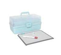MyVitro The XL Fertility Caddy + Shot Station from 2 Products to Prepare for IVF | Great IVF Gift | Store IVF Meds | Get Organized for IVF | IVF Organizer