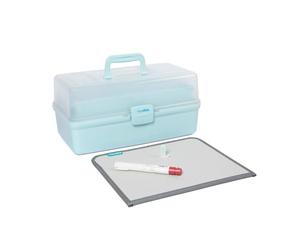 MyVitro The XL Fertility Caddy + Shot Station from 2 Products to Prepare for IVF | Great IVF Gift | Store IVF Meds | Get Organized for IVF | IVF Organizer
