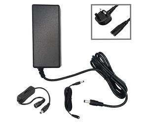 myVolts 12V power supply adaptor compatible with Netgear WAX630 Access point - UK plug - with Extension and Inline Switch