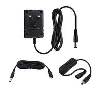 myVolts 9V power supply adaptor compatible with Johnson J-Station Amp modeller - UK plug - with Extension and Inline Switch
