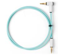 MyVolts Candycord Straight-Angled 3.5mm Cable 70cm Mint Green
