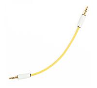 MyVolts Candycords 3.5mm Straight Stereo Jack Cable - 15cm Pineapple