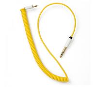 MyVolts Candycords 3.5mm to 6.5mm Coil Cable 65cm Pineapple
