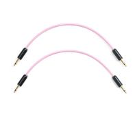 MyVolts Candycords Halo 3.5mm Cable 2-Pack - 15cm Marshmallow