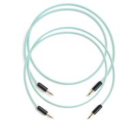 MyVolts Candycords Halo 3.5mm Cable 2-Pack - 50cm Mint Green