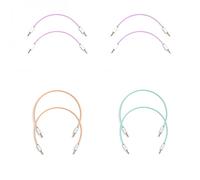 MyVolts Candycords Modular 3.5mm Mono - Short 8-Pack Various Colours