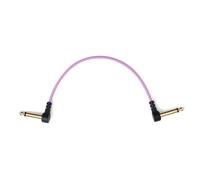 MyVolts Candycords Pedal 6.35mm Angled Cable - 10cm Powder Grey
