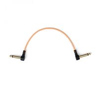 MyVolts Candycords Pedal Cable 6.35mm Angled - 10cm Sunset
