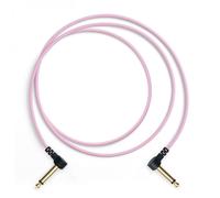 MyVolts Candycords Pedal Cable 6.35mm Angled Jack 150cm Marshmallow