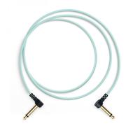 MyVolts Candycords Pedal Cable 6.35mm Angled Jack 150cm Mint Green