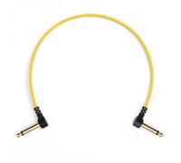 MyVolts Candycords Pedal Cable 6.35mm Angled Jack 18cm Liquorice
