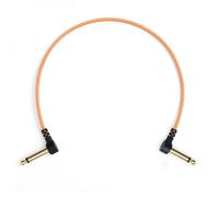 MyVolts Candycords Pedal Cable 6.35mm Angled Jack 18cm Sunset Peach