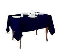 MyVorrei Rectangular Tablecloth in Flanders Cotton 175 x 460 cm | Jacquard Design | Made in Italy | 10 Colours | Blue