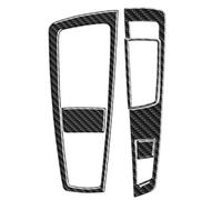 MYVPRO Automotive Interior For BMW F06 F12 F13 2011-2018 Gear Shift Panel Decoration Frame Carbon Fiber Car Interior Decorative Stickers Decorative Accessories (Color : RHD-switch-black)