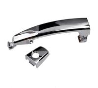 MYVPRO Door Handle Silver Car Exterior Front Left Door Handle Styling 96468266 For Vauxhall For Antara 2.0 2.4 2007 2008 2009 2010 2011 2012 Outer Door Handle