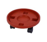 MYVVKIA Plant Caddy with Wheels Outdoor Indoor Rolling Plant Stand Duty Garden Plant Trolley Flowerpot Holder Round Plant Rollers Potted Planter Dolly