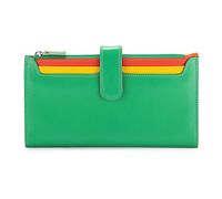 Mywalit Continental Wallet Genuine Leather 20 cm green