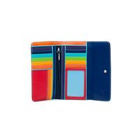 mywalit Leather Women's Wallet Tri-fold Zip Wallet - 269-4 Black Pace